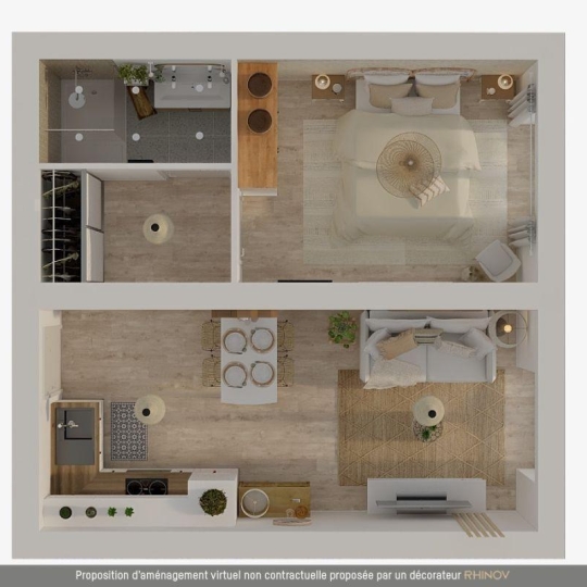  Annonces AUBAGNE : Appartement | MARSEILLE (13004) | 34 m2 | 49 000 € 